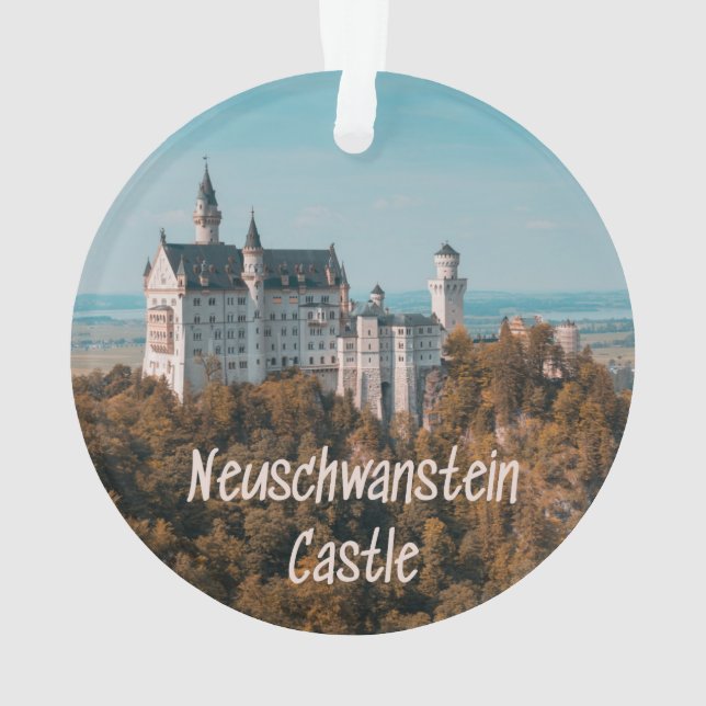 Château de Neuschwanstein Allemagne (dos)