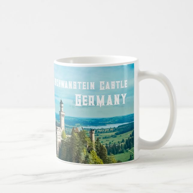 Château de Neuschwanstein | Coffee Mug Allemagne (Droite)