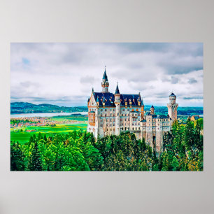 Château de Neuschwanstein - Poster