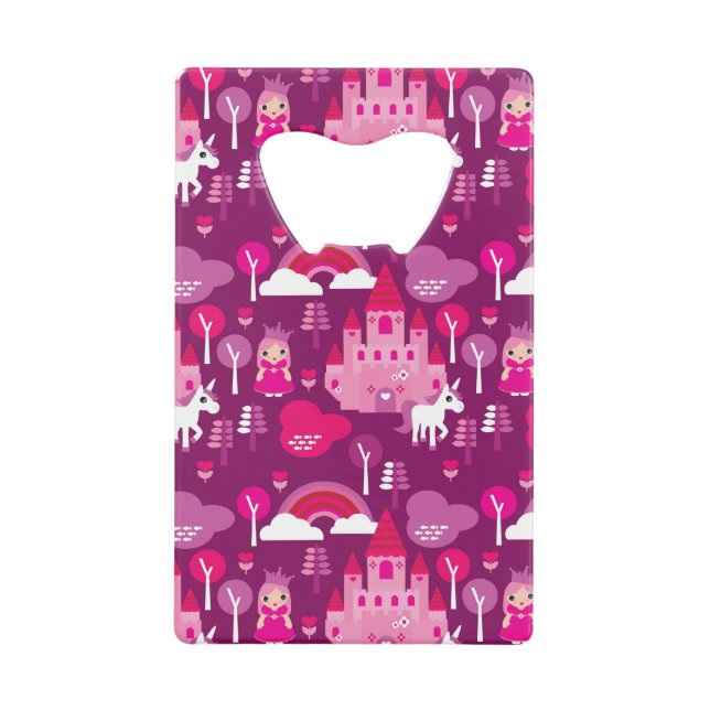 château de princesse et arc-en-ciel de licorne (Devant)