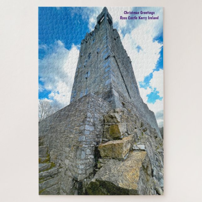   Château de Ross Kerry Irlande  Puzzle (Vertical)