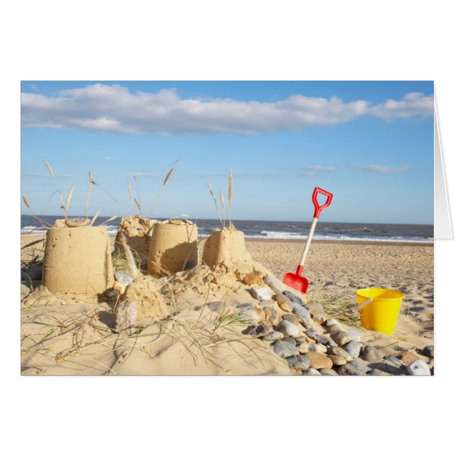 Château de sable de Beach (Devant horizontal)