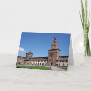 Château de Sforza - Milano, Italia Carte de voeux