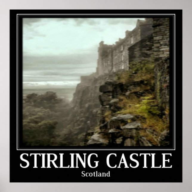 Château de Stirling Ecosse Poster Art (Devant)
