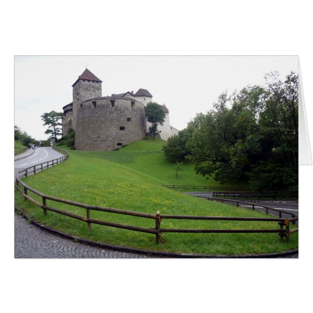 château de vaduz vert (Devant horizontal)