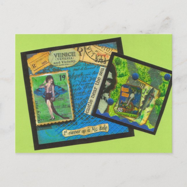 Château de Venise près de la mer Carte postale (Devant)