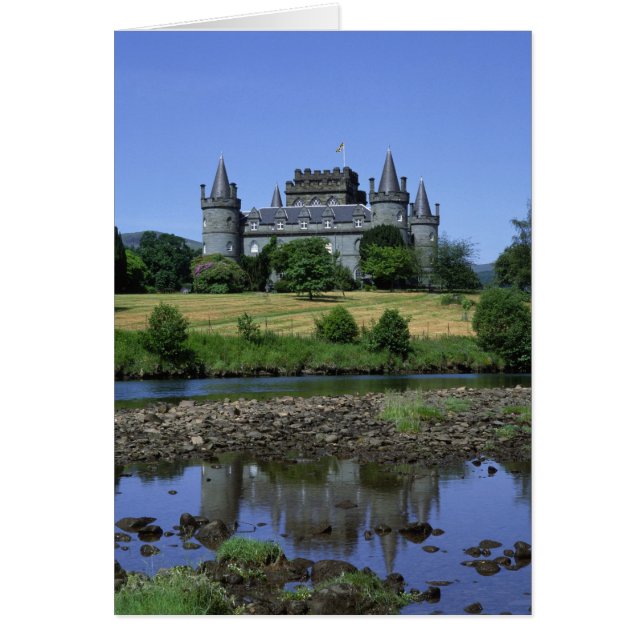 Château d'Inverary, Strathclyde, Écosse (Devant)