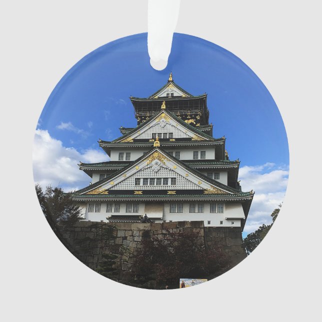 Château d'Osaka, Japon #1 ornement (devant)