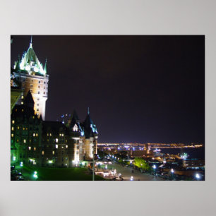 Château Frontenac Boardwalk Québec Poster