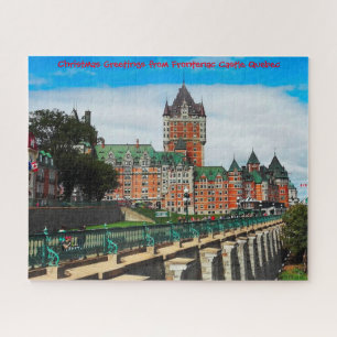 Château Frontenac Québec. Jigsaw Puzzle