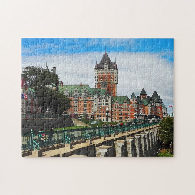 Château Frontenac Québec. Puzzle (Horizontal)
