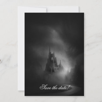 Château gothique Faire-part de mariage