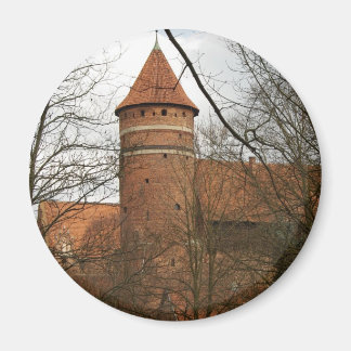 Château gothique médiéval d'Olsztyn - aimant