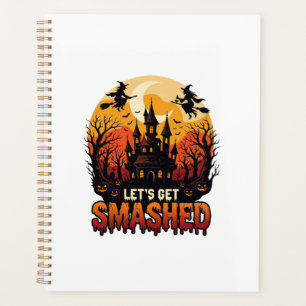 Château Hanté Halloween Sorcières Fous Faisons