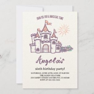 Château Magique 6e Invitation anniversaire