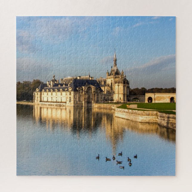 Château magnifique puzzle Château de Chantilly (Vertical)