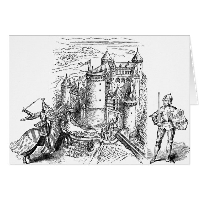 Château médiéval (Devant horizontal)