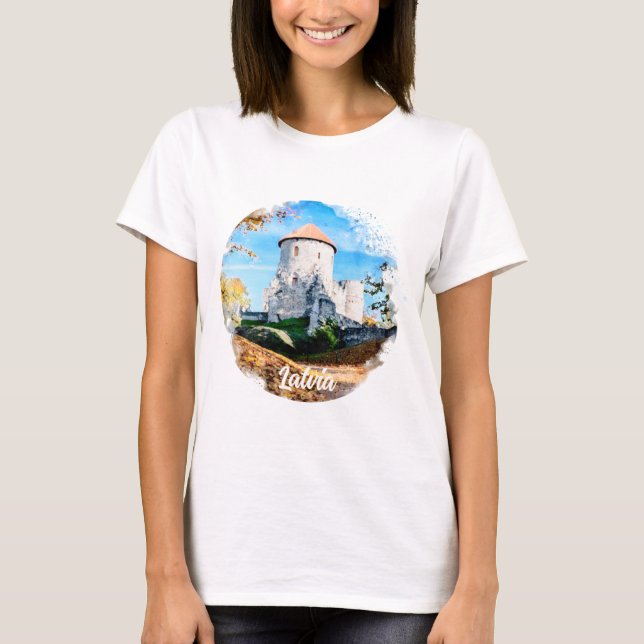 Château médiéval T-Shirt (Devant)