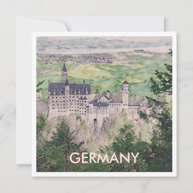 Château Retro Neuschwanstein en Allemagne (Devant)