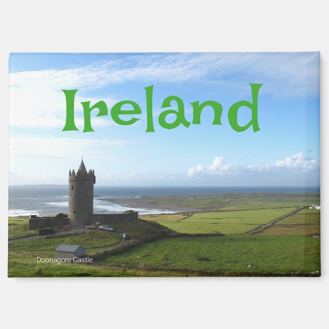 Château Scénique Aimant Irlande Doonagore (Recto)