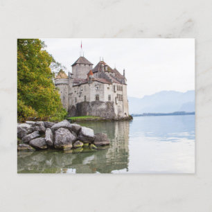 Chateaux Chillon Suisse Carte postale