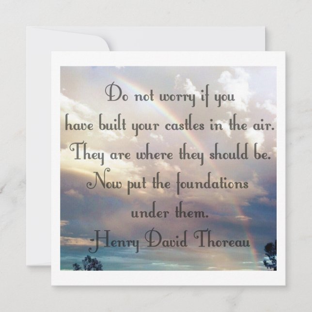 Châteaux dans la citation aérienne (Devant)