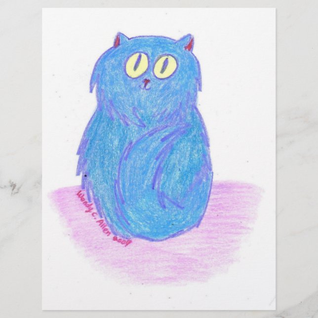 Chaton Bleu (Devant)