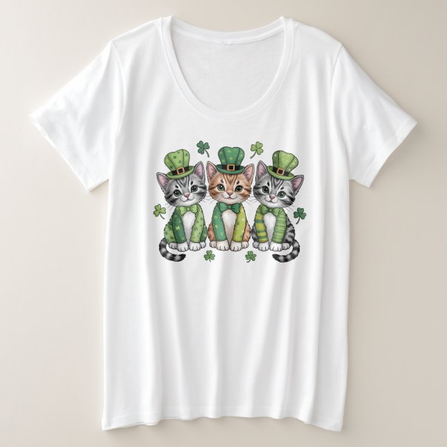 Chatons chanceux de la Saint-Patrick-47474 (Design devant)