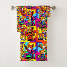 Chatons - Chiots Enfants Salle de bain