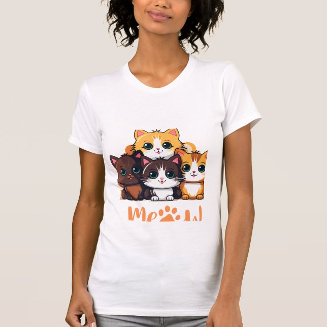 chatons pour T-shirt (Devant)