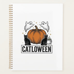 Chatoween Chat Noir Fantôme Halloween Conception V