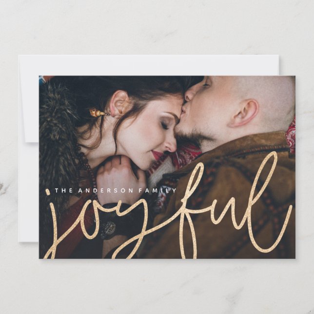 Chatoyant Joyful Carte photo (Devant)