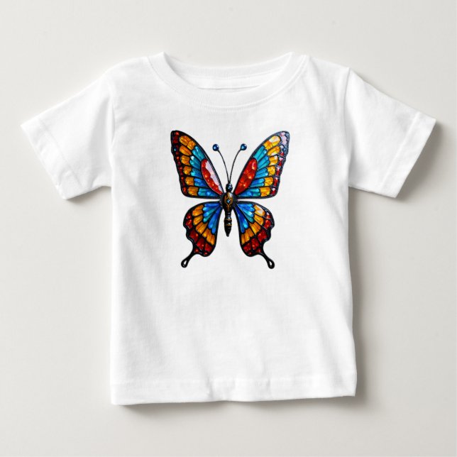 Chatoyant Papillon Magique Tshirt (Devant)
