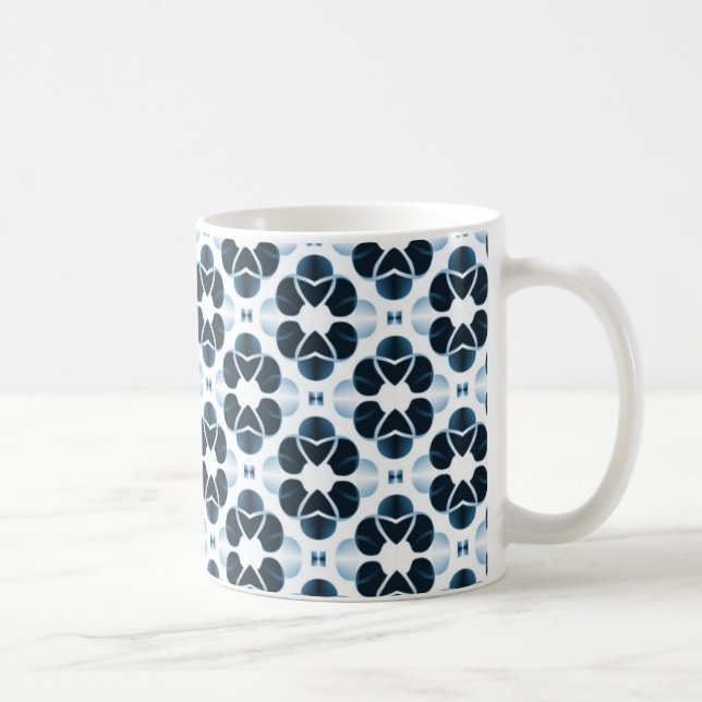 Chatoyante Mug Glam, Bleu de minuit (Droite)