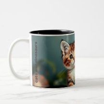 Chats-a-Tonic Chats et Dinosaures Mug