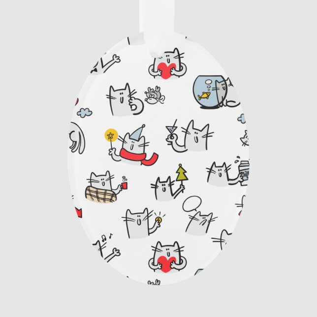 Chats amusants, lait et magie. (devant)