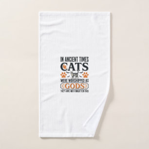 Chats Anciens Drôles Adorés Comme Dieux Chemise Vi