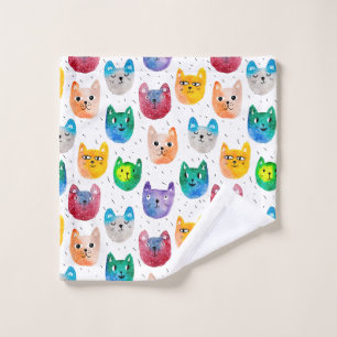 Chats aquarelles et amis