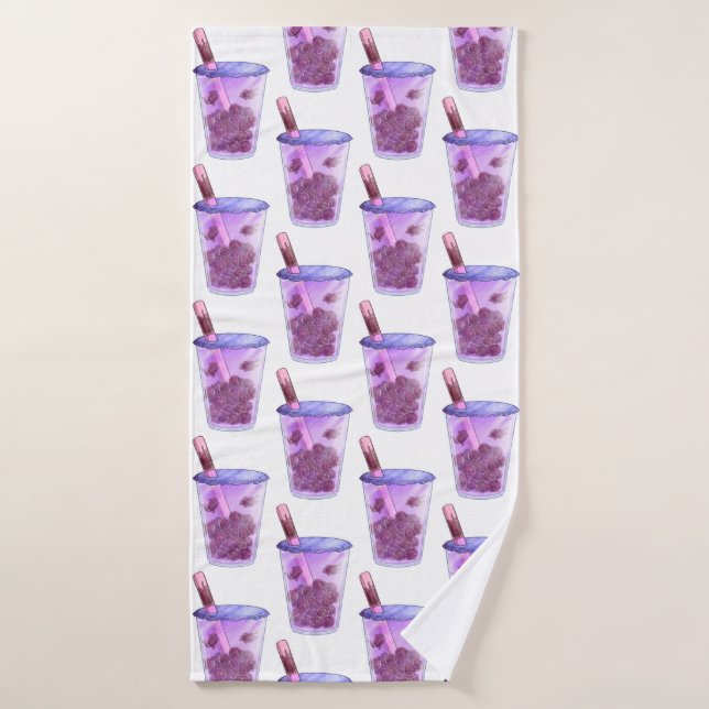 Chats Boba (Serviette de bain)