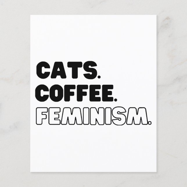 Chats Café Féminisme (Devant)