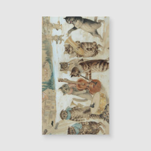 Chats Carol Chant de Louis Wain