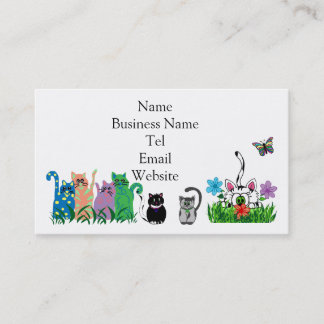 Chats Cartes de visite