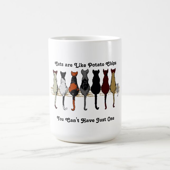 Chats, chats, chats et une tasse de chaton (Centre)