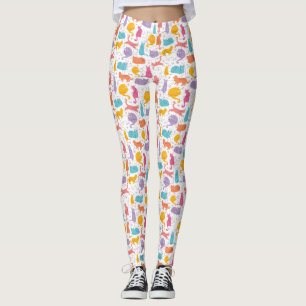 Chats colorés Cute Leggings