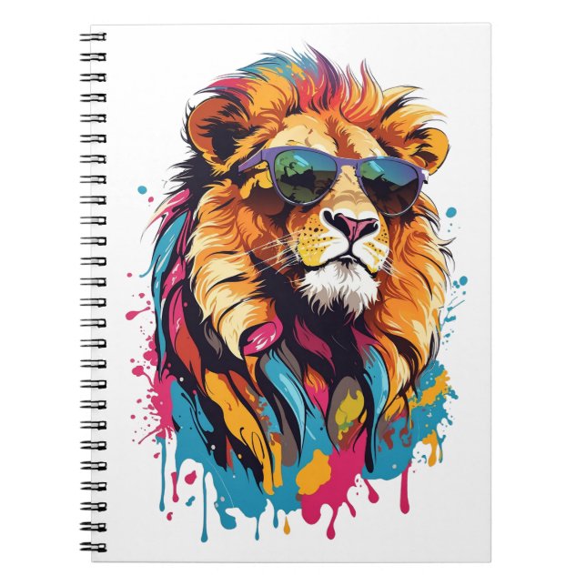 Chats cool : Le Carnet de Lion (Devant)