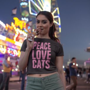 CHATS D'AMOUR DE PAIX T-shirts CAT