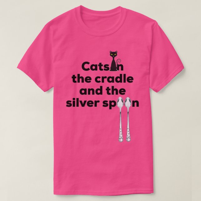 Chats dans le berceau Essential TShirt (Design devant)