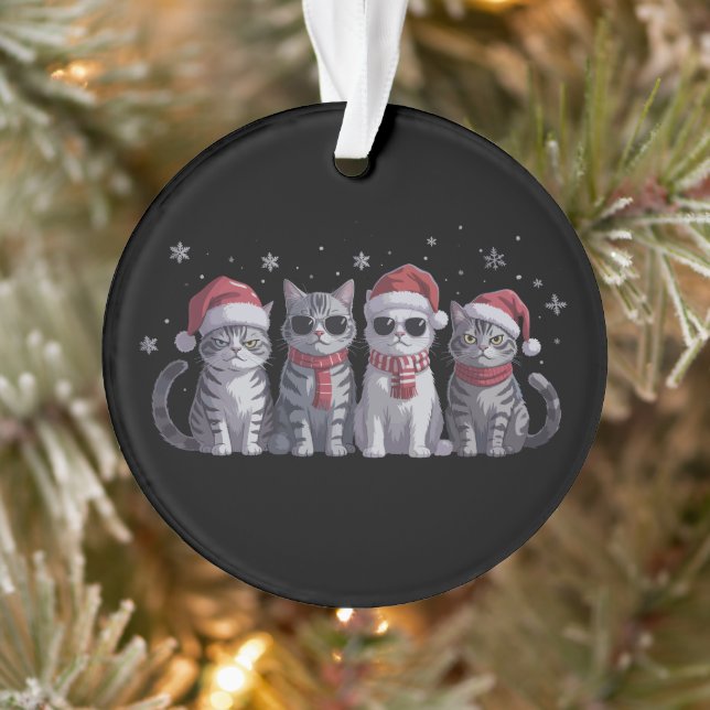 Chats de Noël cool Mignon amateur de chats Maman c (Arbre)