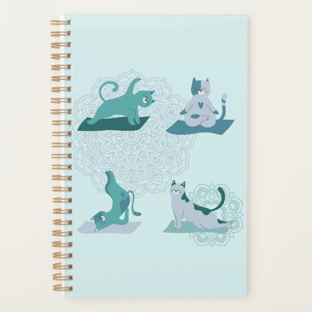 Chats de yoga verts (Devant)