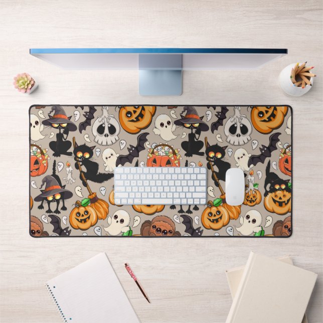 Chats drôles de Halloween Fête (Bureau 1)